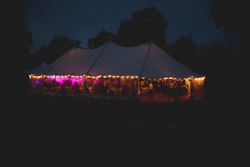 Marquee at Oldberrow House