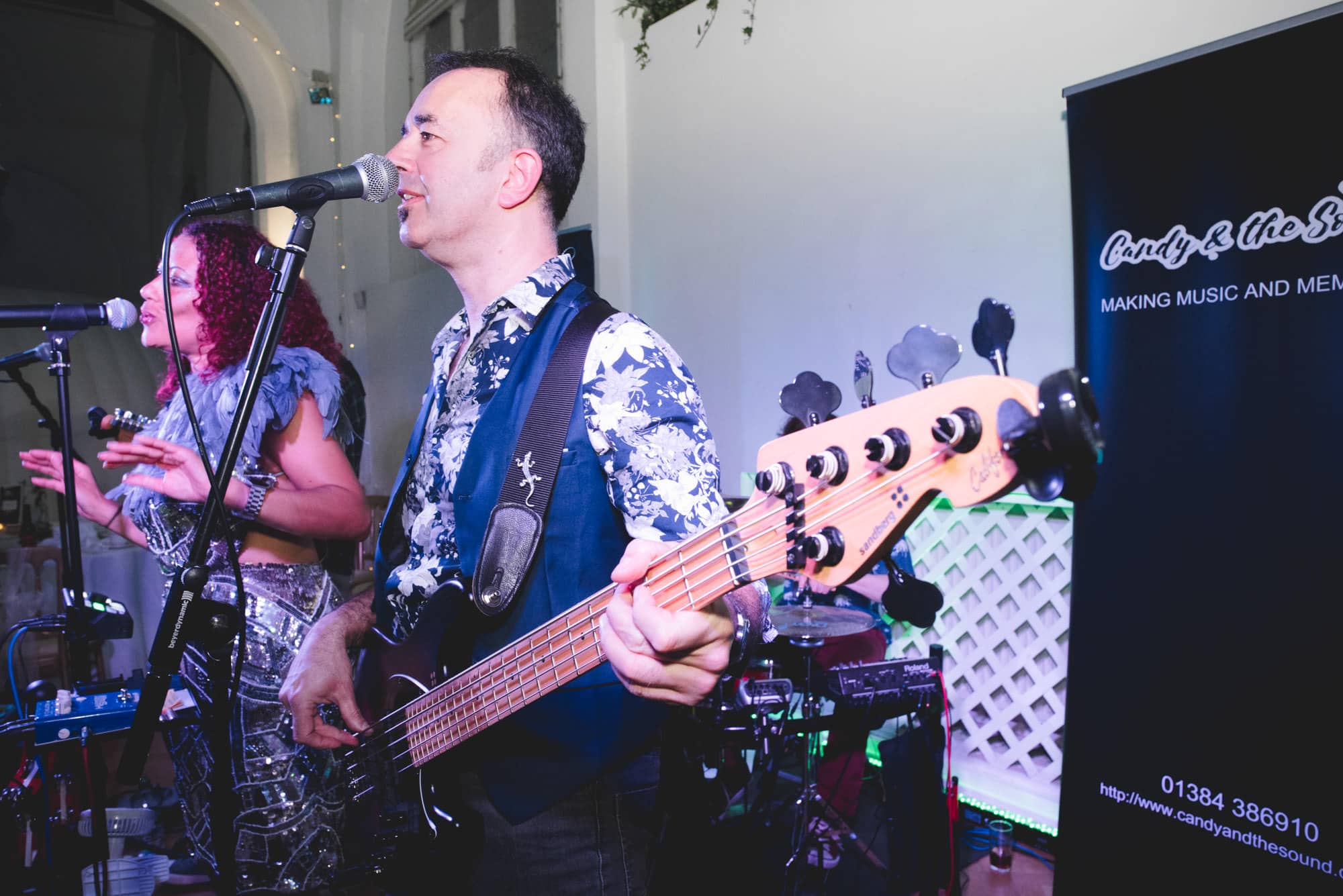 Candy & The Sound wedding band entertainment
