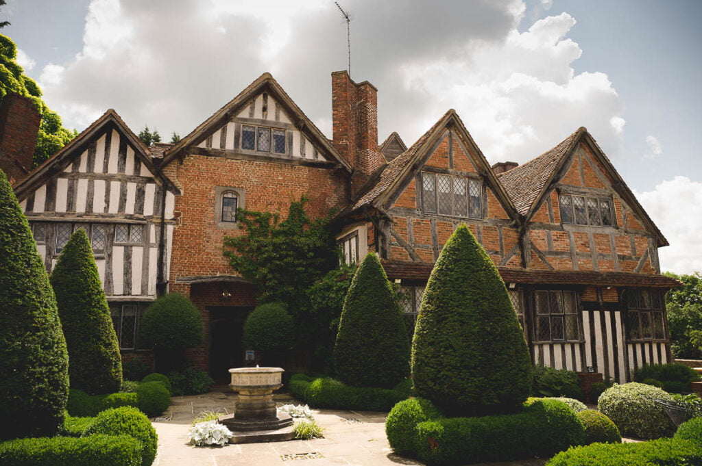 Gorcott Hall Wedding Photography the house