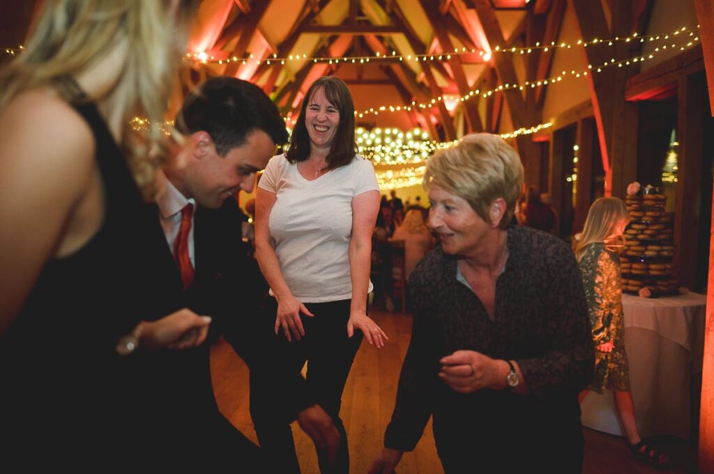 dance floor Mill Barns wedding photography