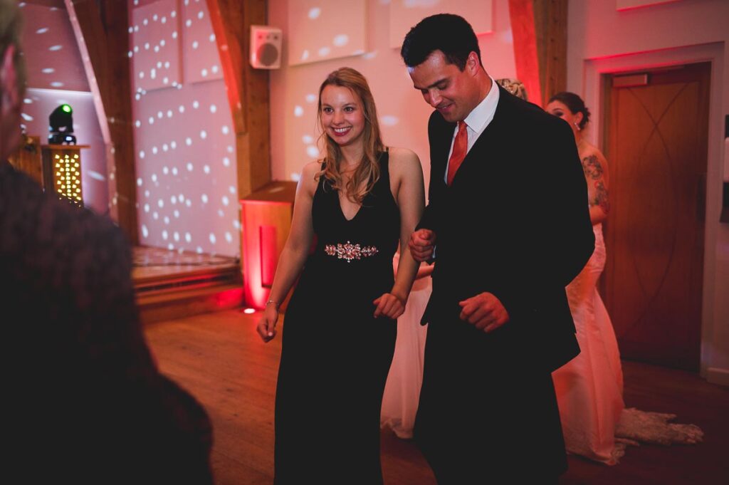 dance floor Mill Barns wedding photography
